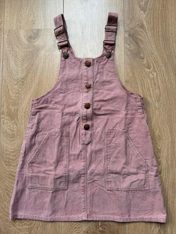 Zara corduroy jurk oud roze maat 128 beschikbaar voor biedingen