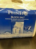 Twintec zoutblokken voor waterontharding, Witgoed en Apparatuur, Waterontharders, Ophalen, Nieuw, Waterontharder met zout
