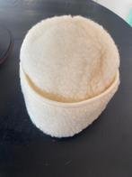 Wollen muts wit - 100% wol, Kleding | Dames, Hoeden en Petten, Ophalen of Verzenden, Nieuw, 56 of 57 cm (M, 7 of 7⅛ inch), Hoed