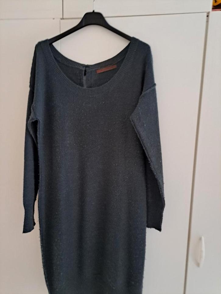 Femmes du Sud Trui - Petrol - Maat L, Kleding | Dames, Jurken, Gedragen, Maat 42/44 (L), Groen, Ophalen of Verzenden