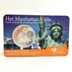 2009 Het Manhattan vijfje inb coincard, Postzegels en Munten, Munten | Nederland, Ophalen of Verzenden, Koningin Beatrix, Euro's