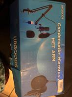 URGOODS Condensator Microfoon met Arm - Nieuwstaat, Telecommunicatie, Ophalen of Verzenden, Zo goed als nieuw, Minder dan 2 km