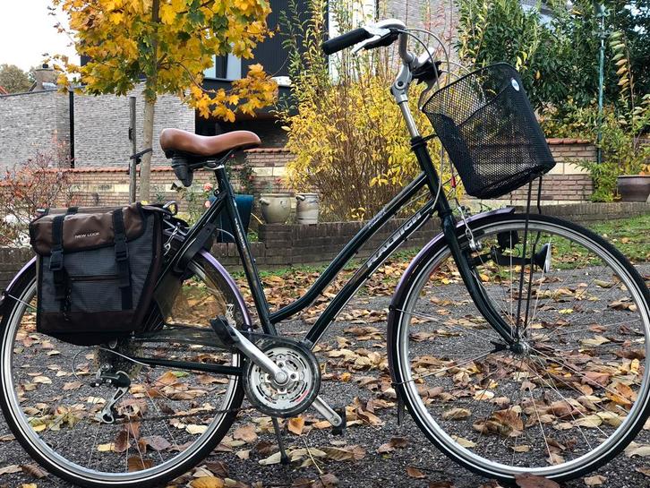 Raleigh damesfiets, Fietsen en Brommers, Fietsen | Dames | Damesfietsen, Gebruikt, Overige merken, Versnellingen, 53 tot 56 cm