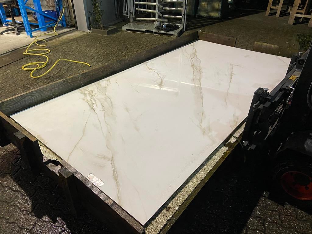 1 Prachtige XXL Keramische tegel 3200x1600x70, Doe-het-zelf en Verbouw, Tegels, Ophalen, 60 cm of meer, 5 tot 10 m², Zo goed als nieuw