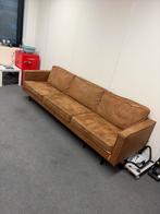 Bruine bank - Vierpersoons, Ophalen, 250 tot 300 cm, Gebruikt, 75 tot 100 cm