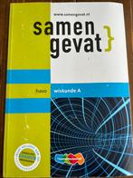 THIEMEMEULENHOFF SAMENGEVAT WISKUNDE A, Boeken, Ophalen of Verzenden, Gelezen, HAVO, Wiskunde A