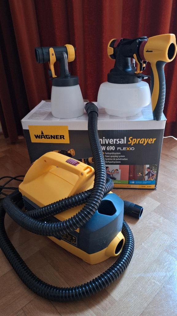 Verfspuitsysteem Wagner doe-het-zelf, Doe-het-zelf en Verbouw, Schildersmaterialen, Zo goed als nieuw, Verfspuit of Verfpomp, Ophalen