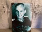 Wandbordje 20x30 Erich Hartmann Duitsland Luftwaffe WO2, Ophalen of Verzenden, Luchtmacht, Duitsland, Embleem of Badge