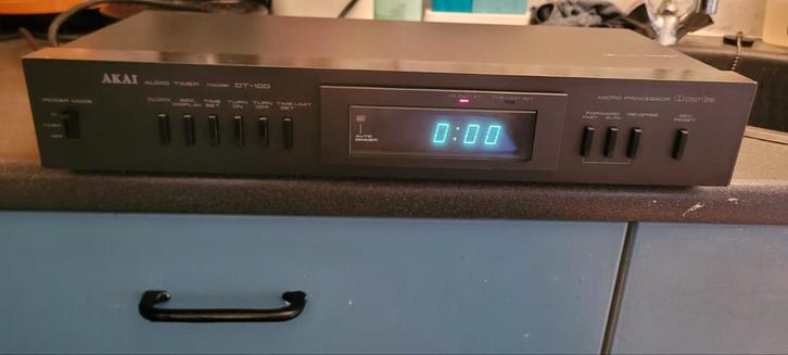 AKAI AUDIO TIMER DT 100, Audio, Tv en Foto, Tuners, Gebruikt, Ophalen