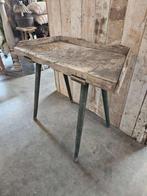 oude snij,werktafel ``WOONWINKEL RUSTIEK``, Antiek en Kunst, Curiosa en Brocante, Ophalen