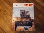 Tractor folder Allis-Chalmers F2/K2 combines, Boeken, Catalogussen en Folders, Ophalen of Verzenden, Zo goed als nieuw