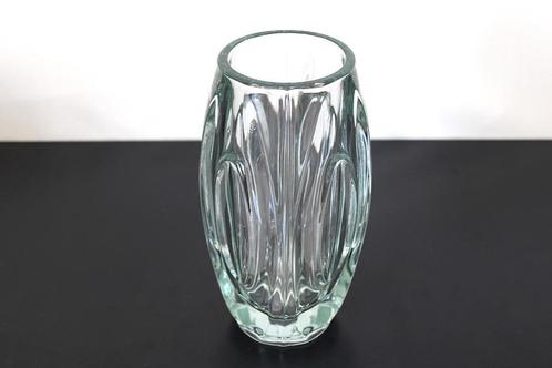 Bullet vaas of lensvaas, Rudolf Schrotter, Sklo Union, 20 cm, Antiek en Kunst, Antiek | Glas en Kristal, Ophalen of Verzenden