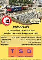 Verzamelbeurs/Ruilbeurs Modeltreinen 2 Nov Belsele, Treinset, Gelijkstroom of Wisselstroom, Nieuw, NS