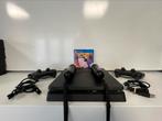 Playstation 4 met veel toebehoren, Ophalen, Met 2 controllers, Original, Gebruikt