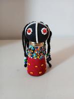 Ndebele Afrikaans vruchtbaarheidspoppetje, Ophalen of Verzenden