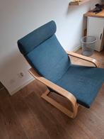 Ikea Poang Stoel - Comfortabel en Stijlvol, Huis en Inrichting, Fauteuils, Ophalen, 75 tot 100 cm, Stof