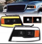 Led koplampen Ford F150 en Lincoln Mark LT, Auto-onderdelen, Verlichting, Ford, Nieuw, Ophalen of Verzenden, Ford
