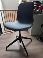 Ikea LÅNGFJÄLL vergaderstoel - zo goed als nieuw!, Huis en Inrichting, Ophalen, Blauw, Zo goed als nieuw, Bureaustoel