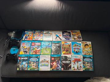 Veel Wii U/Wii spellen + 2 Pro Controllers voor Wii U beschikbaar voor biedingen