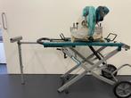 Makita afkortzaag LS1214L met tafel WST01, Doe-het-zelf en Verbouw, Gereedschap | Zaagmachines, Ophalen, Zo goed als nieuw, Makita