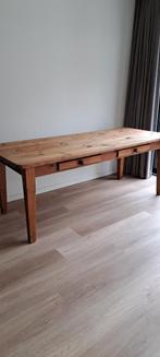 houten tafel, 210x90, Gebruikt, Ophalen