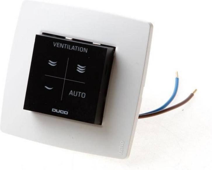 Duco ruimtesensor CO2 - bedraad 230V, Doe-het-zelf en Verbouw, Ventilatie en Afzuiging, Zo goed als nieuw, Afzuiger, Ophalen of Verzenden