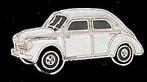 Renault 4 CV pin- lichtgrijs, Ophalen of Verzenden, Nieuw, Transport, Speldje of Pin