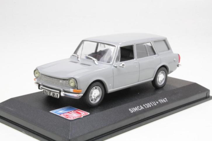 28616: Simca 1301U - 1967 - Atlas 1:43, Hobby en Vrije tijd, Modelauto's | 1:43, Nieuw, Auto, Overige merken, Ophalen of Verzenden