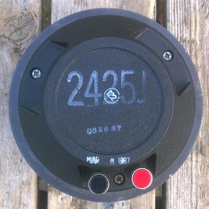 Tweeter JBL model 2425-J, 16 Ohm, Audio, Tv en Foto, Luidsprekers, Refurbished, Overige typen, 120 watt of meer, JBL, Ophalen of Verzenden