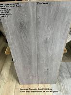 33cm brede Laminaat Tornado Oak K395 met Easy click syteem, 75 m² of meer, Nieuw, Ophalen of Verzenden, Grijs