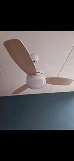 Plafond ventilatoren 2 stuks met lamp, Ophalen, Zo goed als nieuw, Plafondventilator
