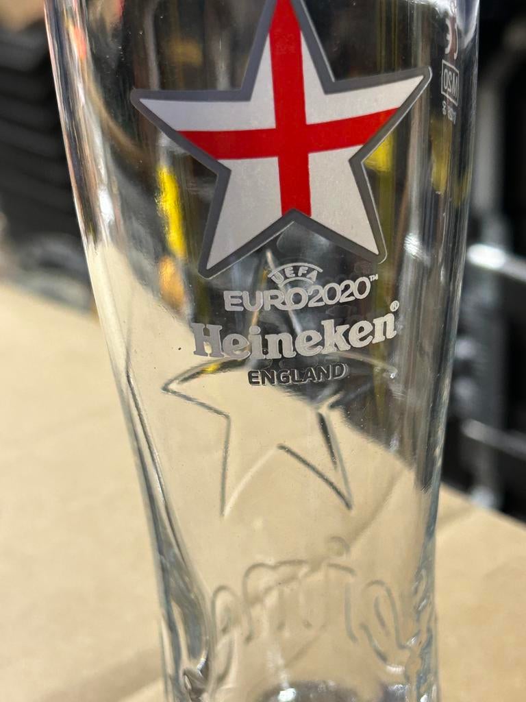 Heineken EK 2020 glas engeland, Verzamelen, Ophalen, Nieuw