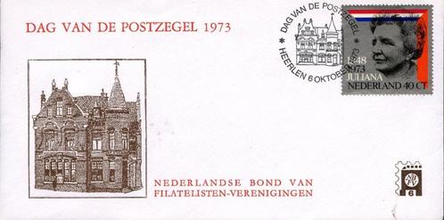 Nederland 1973 534 E127 Dag  van de Postzegel, Postzegels en Munten, Brieven en Enveloppen | Nederland, Envelop, Ophalen of Verzenden