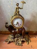 Olifant pendule klok, Antiek en Kunst, Ophalen of Verzenden
