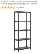 Stellingkast kunststof, Ophalen, Zo goed als nieuw