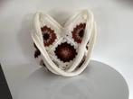 Granny Square Tas - Nieuw en Handgemaakt, Ophalen of Verzenden, Nieuw, Wit, Handtas