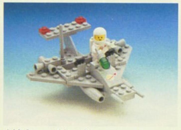 Lego Space Classic Space 891 Two-Man Scooter, Kinderen en Baby's, Speelgoed | Duplo en Lego, Zo goed als nieuw, Lego, Complete set