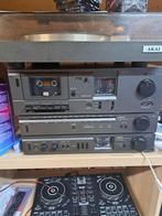 akai stereo set, Gebruikt, Cassettedeck, Akai, Losse componenten