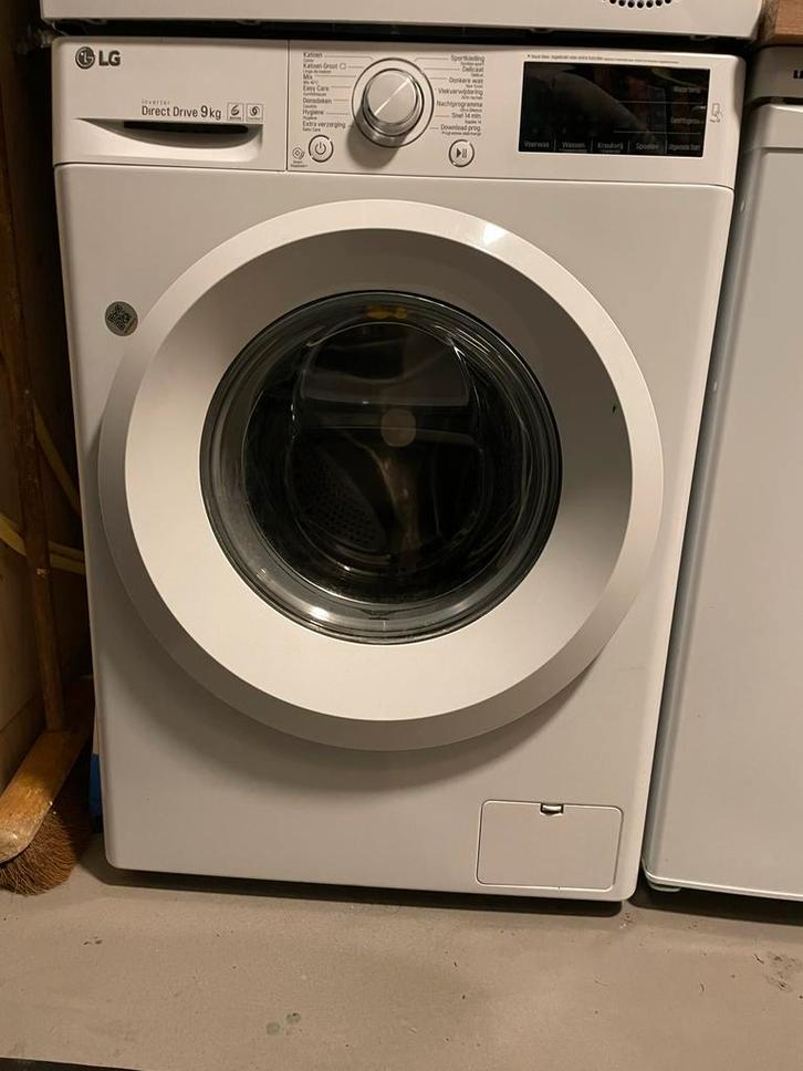LG Direct Drive 9kg wasmachine A+++ - Energiezuinig, Witgoed en Apparatuur, Wasmachines, Gebruikt, Voorlader, 8 tot 10 kg, 85 tot 90 cm
