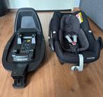 Maxi-Cosi Pebble Pro i-Size + FamilyFix 2, Ophalen, Zijbescherming, Zo goed als nieuw, Isofix