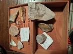 Lot steentijd meso artefacten jaren 80 NL, Verzamelen, Mineralen en Fossielen, Ophalen of Verzenden