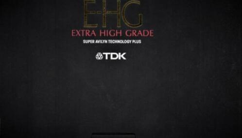 TDK E-HG - Videoband - met een opname - ZGAN, Audio, Tv en Foto, Bandrecorders, Bandrecorder, Ophalen of Verzenden