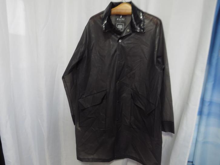 opening ceremony jas grijs transparant mt L /xl rains drip, Kleding | Heren, Jassen | Zomer, Gedragen, Maat 48/50 (M), Grijs, Ophalen of Verzenden