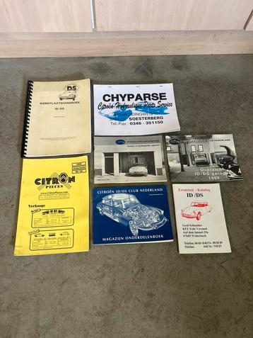 Diverse Handleidingen o.a. Werkplaatsboek 1965 Citroën ID/DS beschikbaar voor biedingen