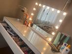 Makeup spiegel, Huis en Inrichting, Woonaccessoires | Spiegels, Ophalen of Verzenden, Zo goed als nieuw, Rechthoekig, Minder dan 100 cm