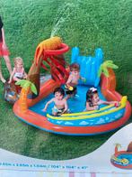 Bestway Speel Zwembad Lava Lagoon Sproeier Glijbaan Kussen, Gebruikt, 200 tot 300 cm, Opblaaszwembad, 80 tot 120 cm