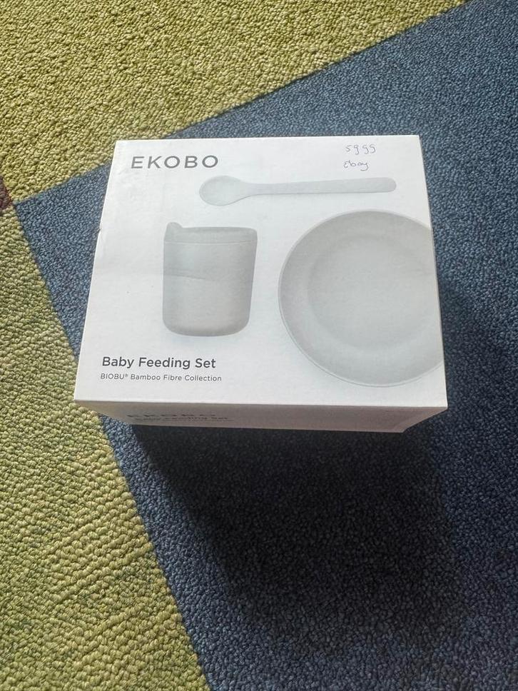 Ekobo baby dish set, Kinderen en Baby's, Babyvoeding en Toebehoren, Nieuw, Overige typen, Ophalen of Verzenden