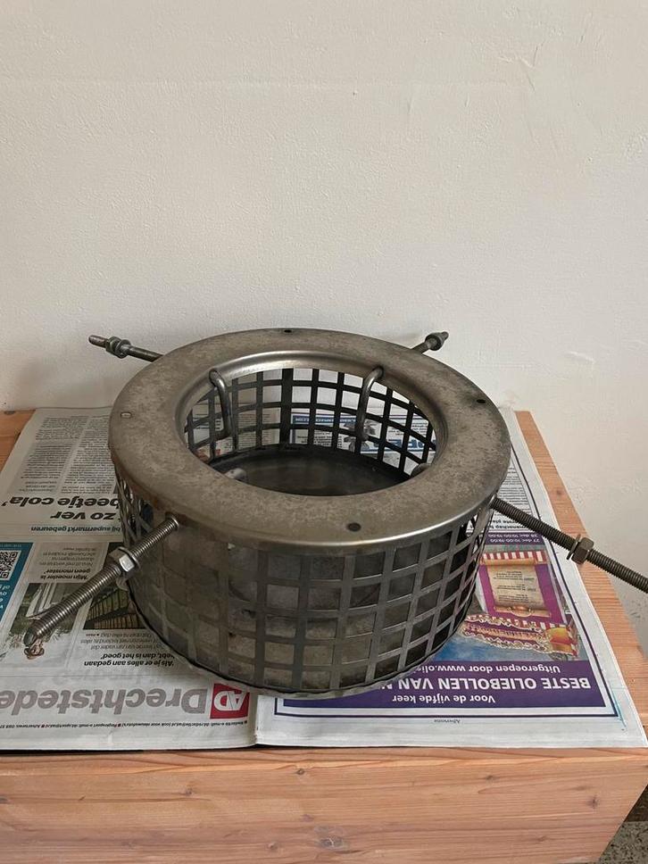 RVS schoorsteenkap / trekverbeteraar, Doe-het-zelf en Verbouw, Ventilatie en Afzuiging, Zo goed als nieuw, Ophalen