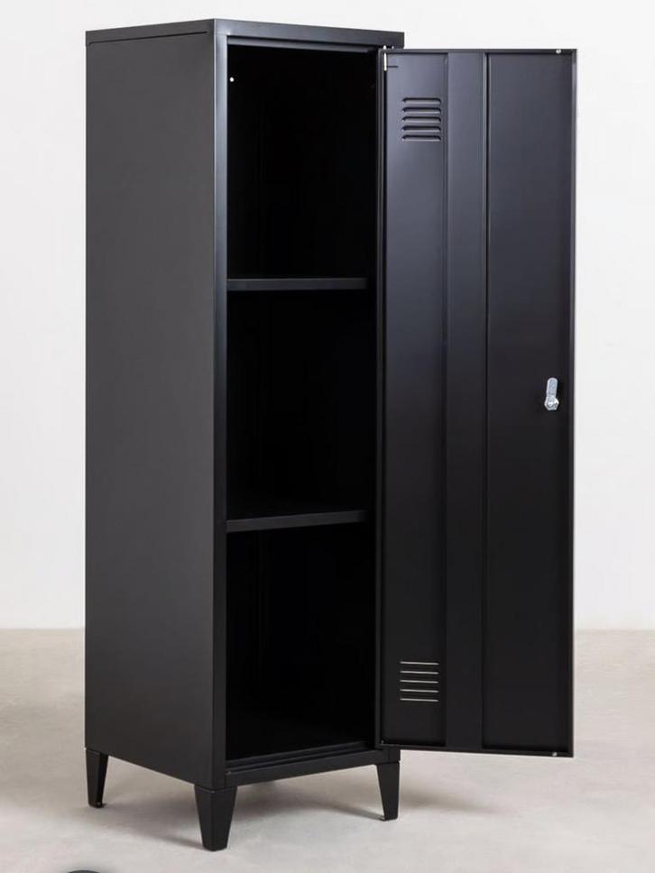 Pohpli Metalen Lockerkast - Industriële Stijl, Huis en Inrichting, Kasten | Lockerkasten, Nieuw, Ophalen