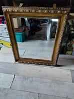 Gouden Spiegel met Ornamenten, Ophalen, Rechthoekig, 50 tot 100 cm, 100 tot 150 cm